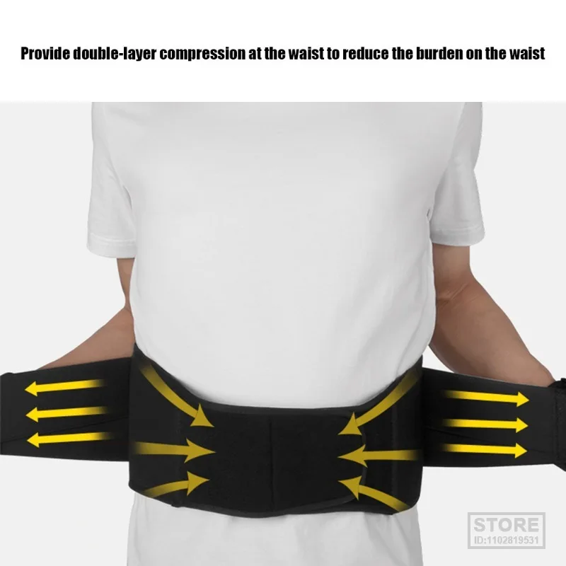 Motorcycle Cycling Long-Distance Waist Protector Brace Anti-Fall Breathable Off-Road Riding  Kidney Support Belt Protective