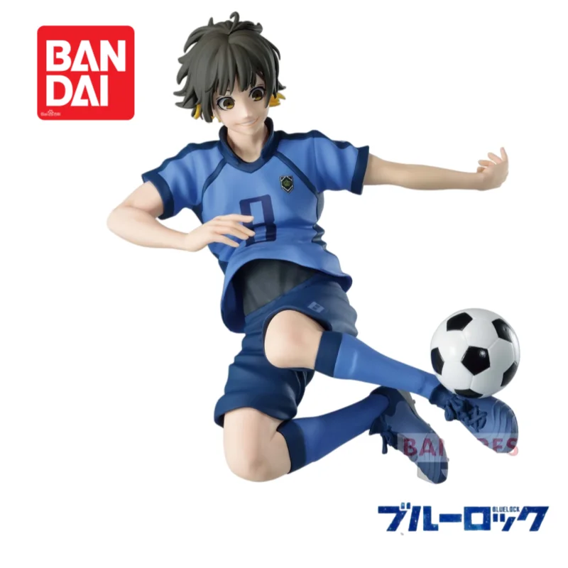 En Stock Original Bandai Banpresto Blue Lock nuevo en caja personajes de Anime Bachira Meguru: figura de acción 100% genuina