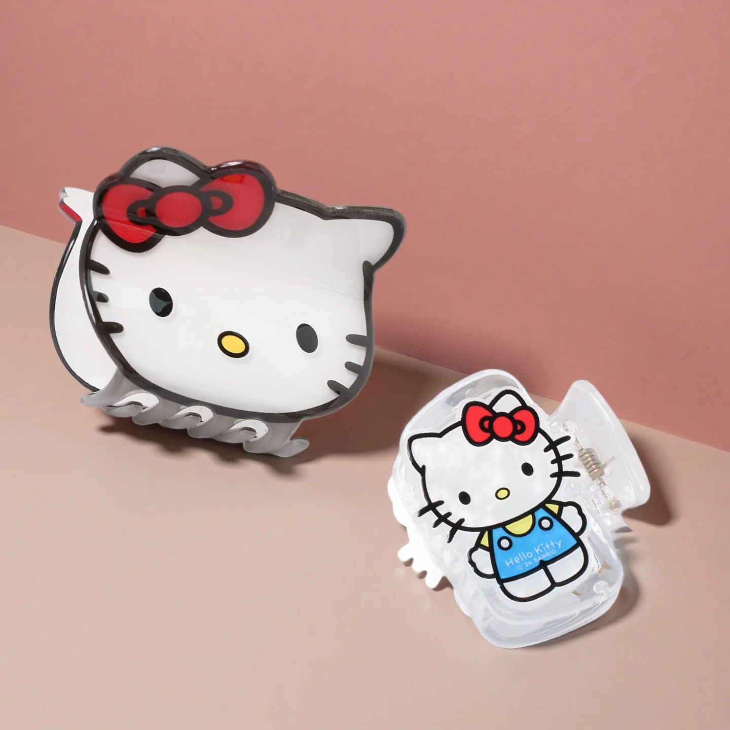 1PC/2PCS Sanrio Hello Kitty themed hair claw, a multi-functional hair accessory hair claw