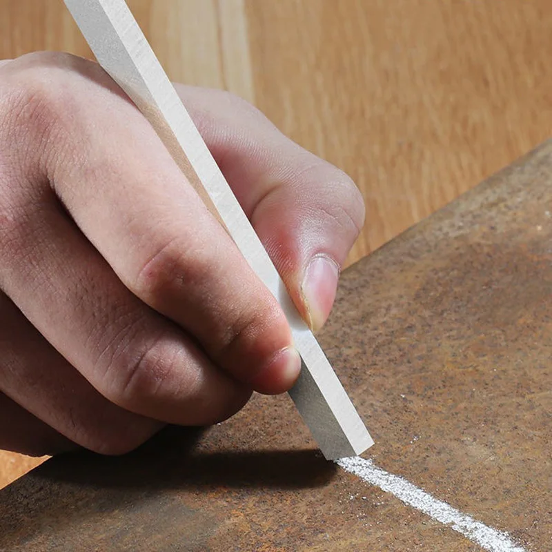 Dustless Chalk Glass Scribing Pen Lápis Ardósia para Soldagem e Marcas de Corte Placa de Aço Scribing Stone Strip Industrial