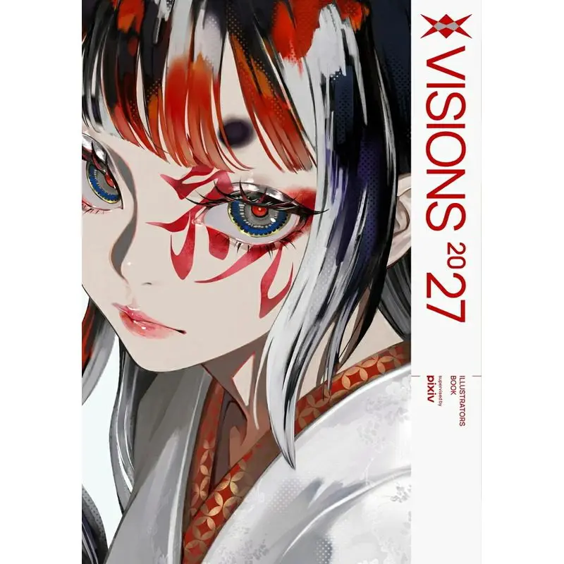 VISIONS 2027 Japanese Illustration Annual Pixiv Art Book Overseas Limited LAM Cover Edition Japanese Special Edition