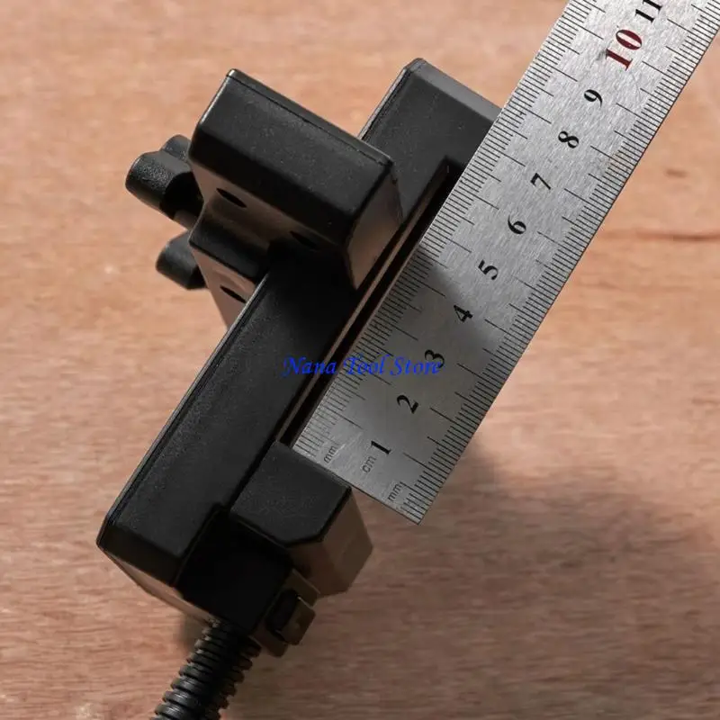 

31GJ Adjustable Cabinet Door Installation Locator Cabinet Door Positioning Handle Install PVC Hinges Fixing