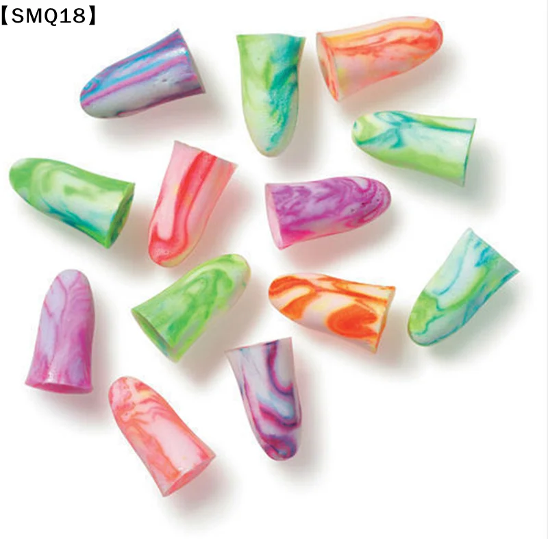 10PCS/5bag Spark Soft Light Foam Ear Plugs Defenders Protectors Earplugs【SMQ】