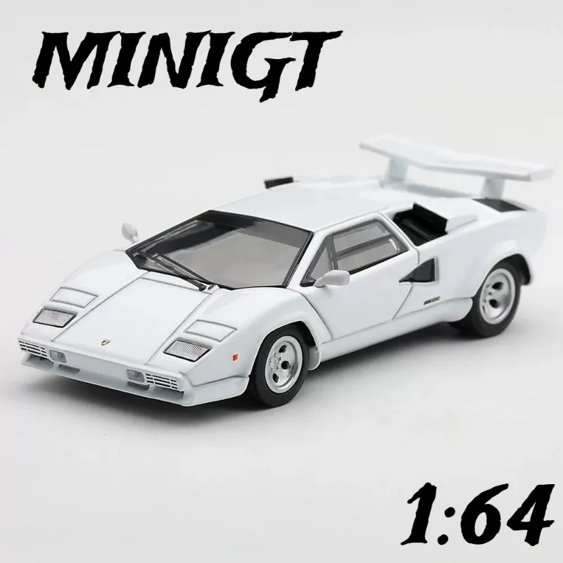 MINIGT 1:64 Lamborghini Countach LP500S die-casting alloy simulation car model is a favorite gift and souvenir for boys.