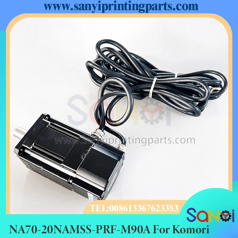 Komori Printing Machine Parts NA70-20NAMSS-PRF-M90A Water Roller Motor, Ink Roller Motor L26/28 Machine