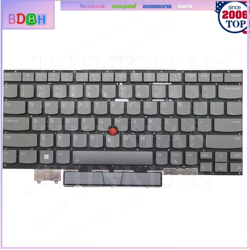 US Backlit Keyboard for For For Lenovo For For Thinkpad X1 For Yoga 6th Gen 2021 Type 20XY 20Y0