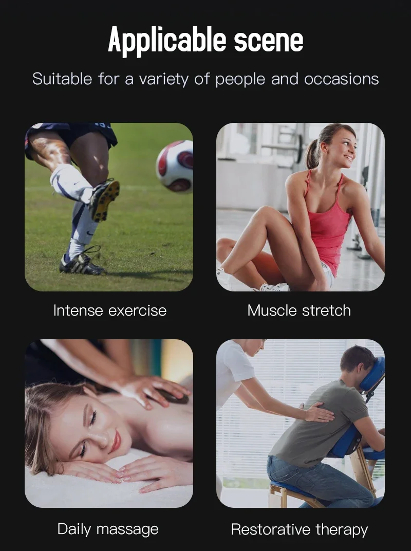 ترقية يده Hyperblade مدلك محفز كهربائي Nmes مايكرو الحالي اللفافة سكين تدليك للعلاج الطبيعي