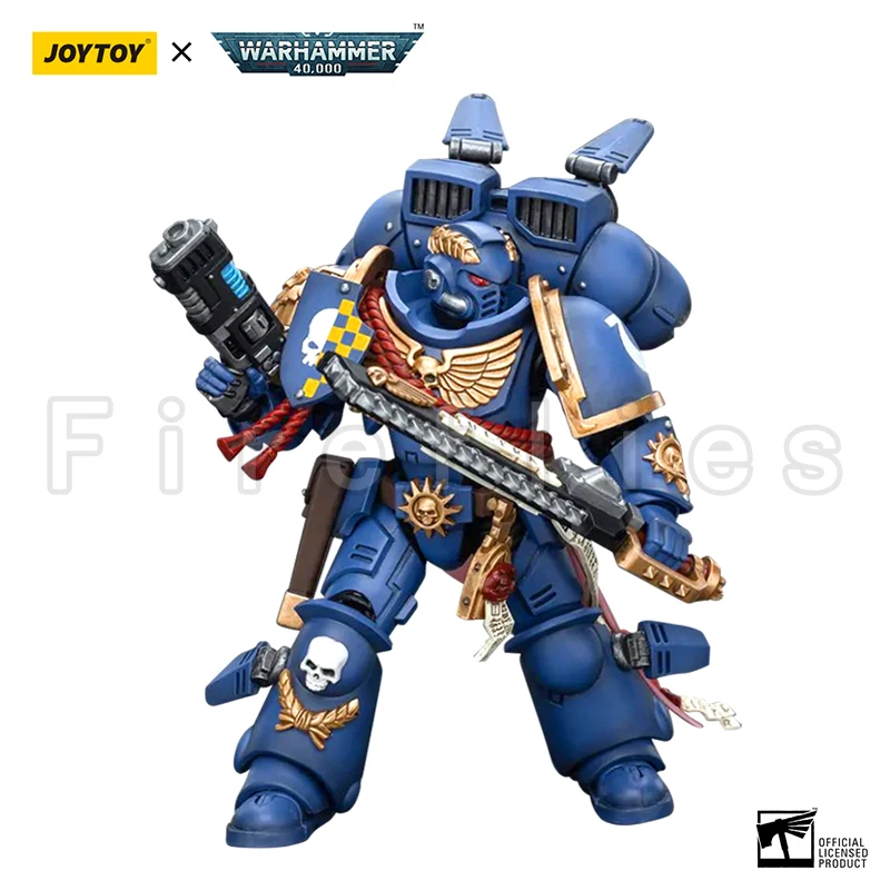 [PRE-ORDER]1/18 JOYTOY Action Figure 40K Ultramarines Captain With Jump Pack Re-issue Version Anime Collection Model Toy