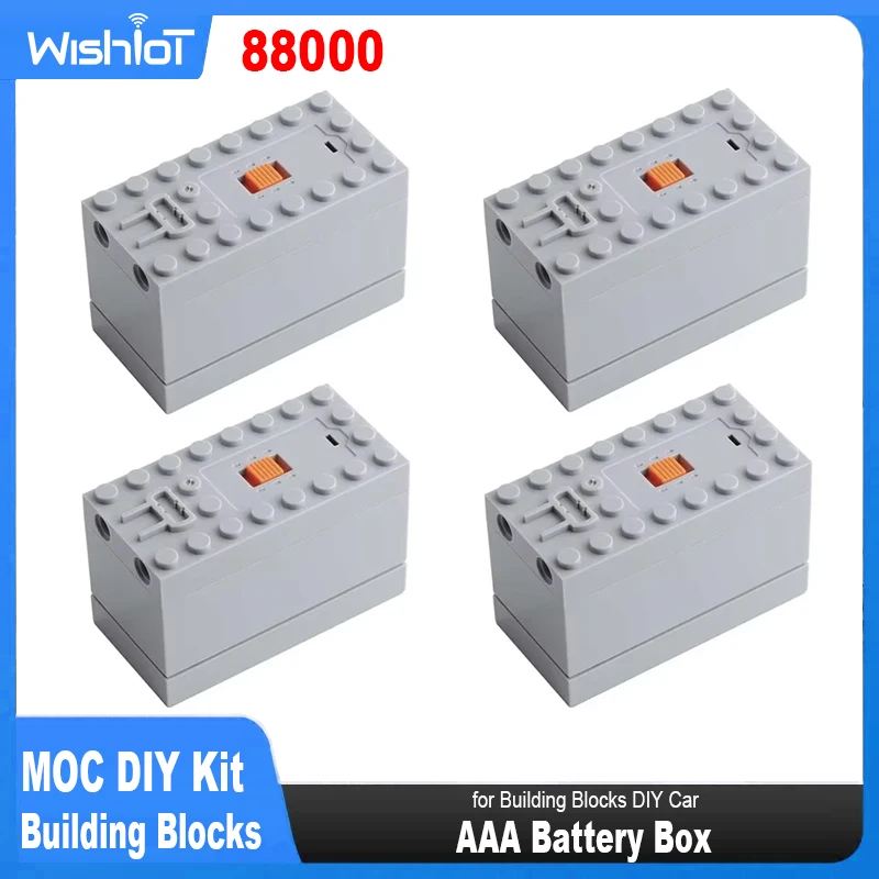 

Блок питания аккумулятора AAA 88000, технические детали MOC, шлейф, совместим с legoeds