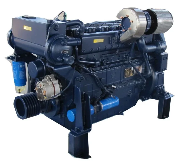 Cheap Price 350 Weichai Marine  Engine With Gearbox WD12C350-18