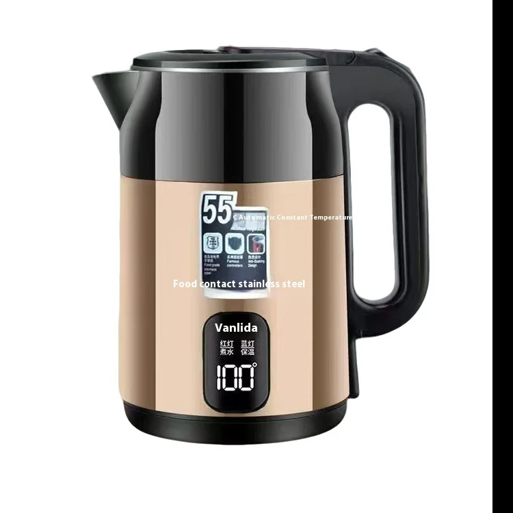 

Fully Automatic Electric Water Kettle Household Insulated Stainless Steel Constant Temperature Food Grade