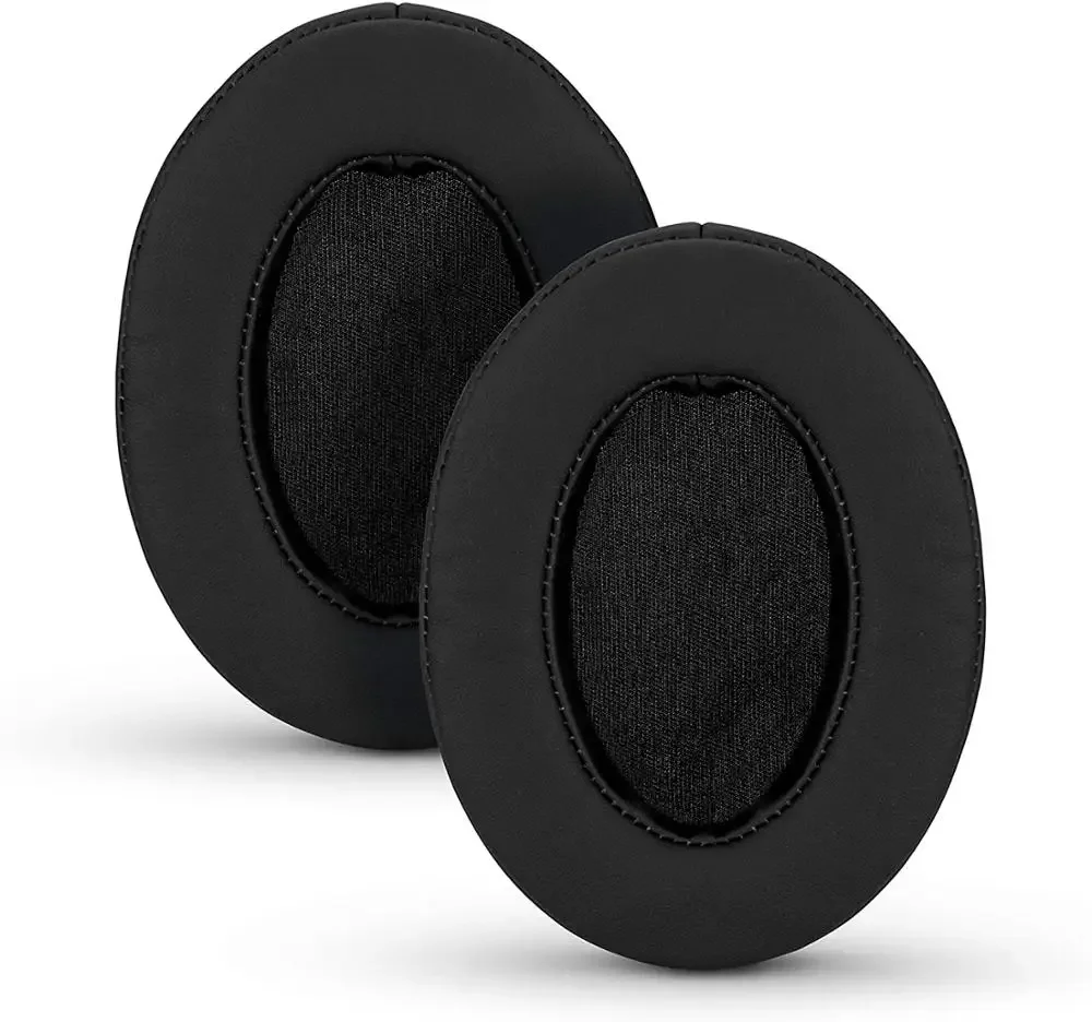 Амбушюры для наушников ATH M50X, M50XBT, M40X, M30X, пенопластовая подушка, губка, кожаная подушечка