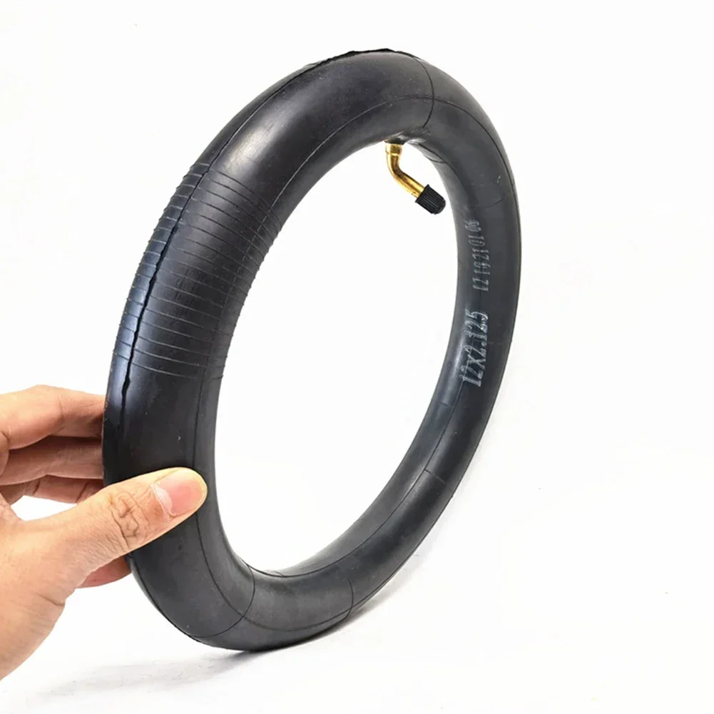 12 1/2x2 1/4(57-203) Tyre Inner Tube Fits Baby Carriage Wheelbarrow Scooter Wearproof Rubber Push Chair Outer Tire Replace Parts