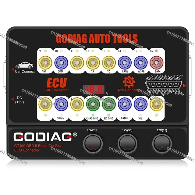 Diagnostic Machine for All Cars GODIAG GT100 Is A Brand New ECU Connector and OBDII Protocol Communication Testing Tool with CGD