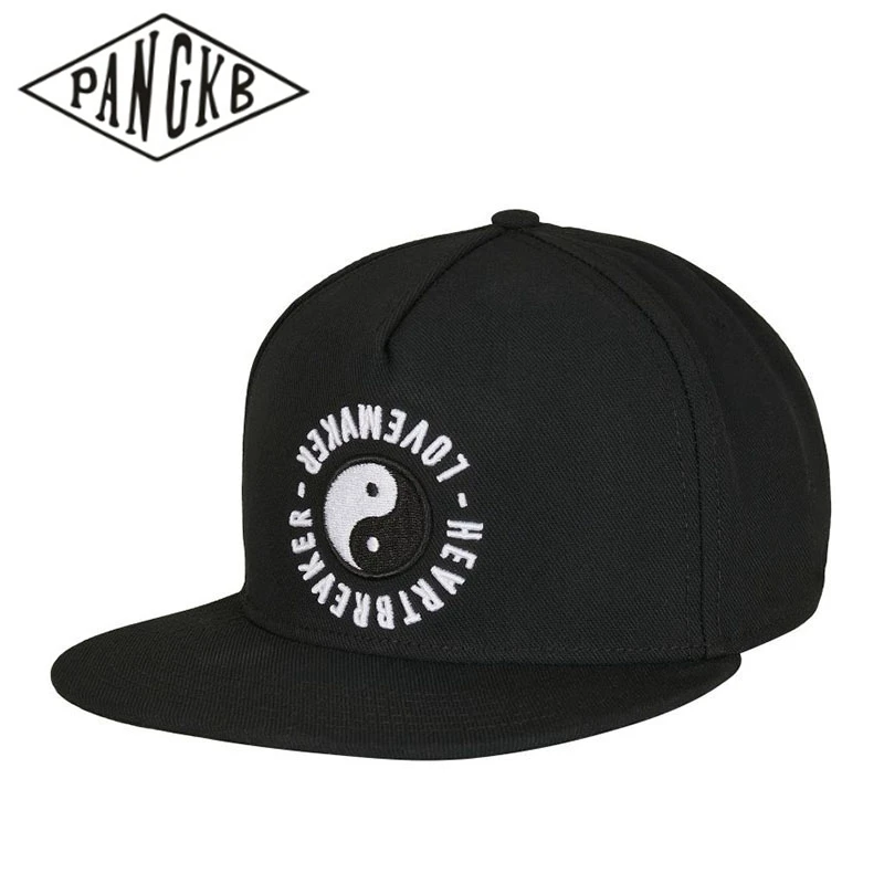 PANGKB العلامة التجارية التباين قبعة هارت قبعة snapback للرجل امرأة الكبار الرياضة الهيب هوب في الهواء الطلق الشمس حماية قبعة بيسبول