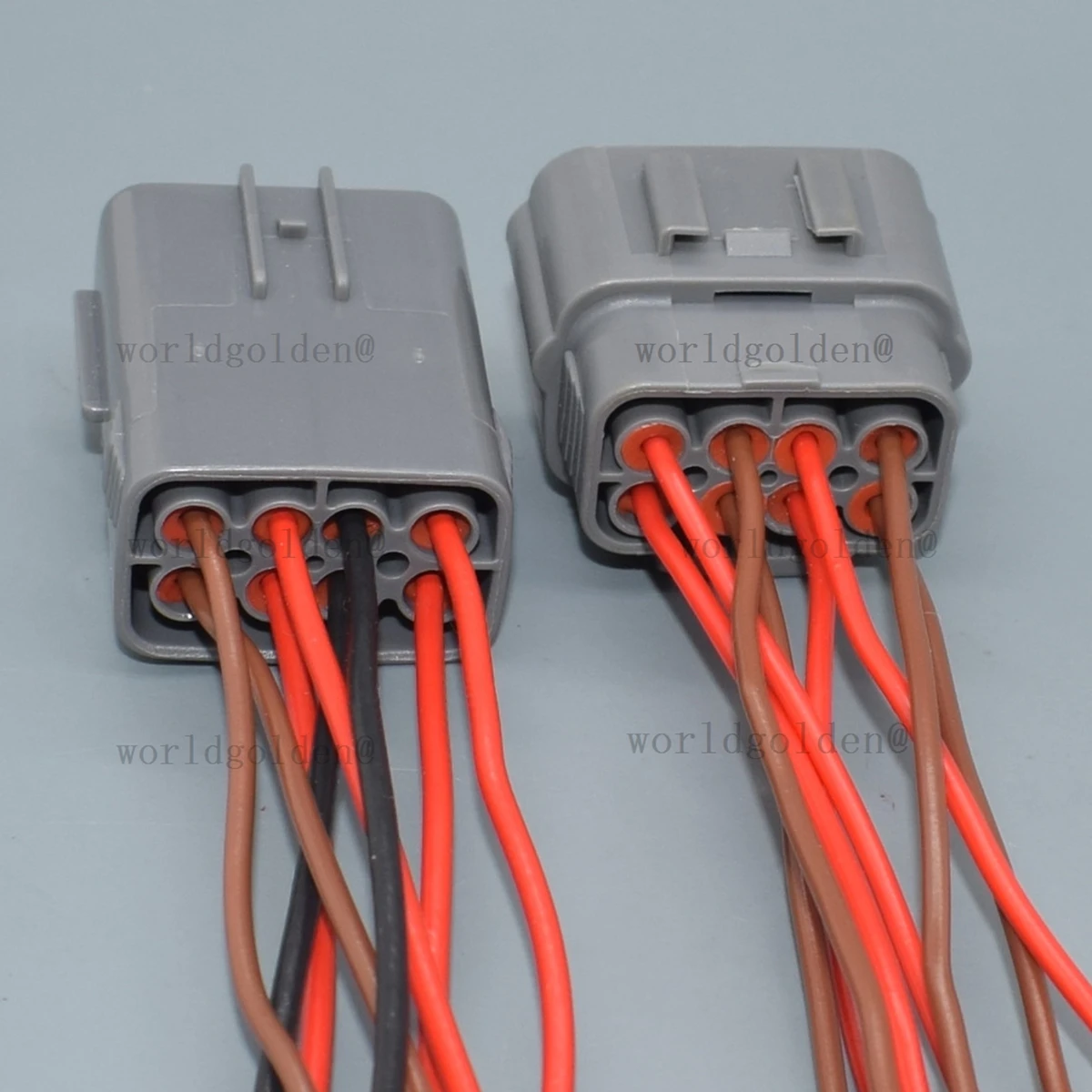 6195‑0051/6195‑0054 8Pin Wiring Plug Kit for Universal Vehicles Wire Harness Maintenance car connector