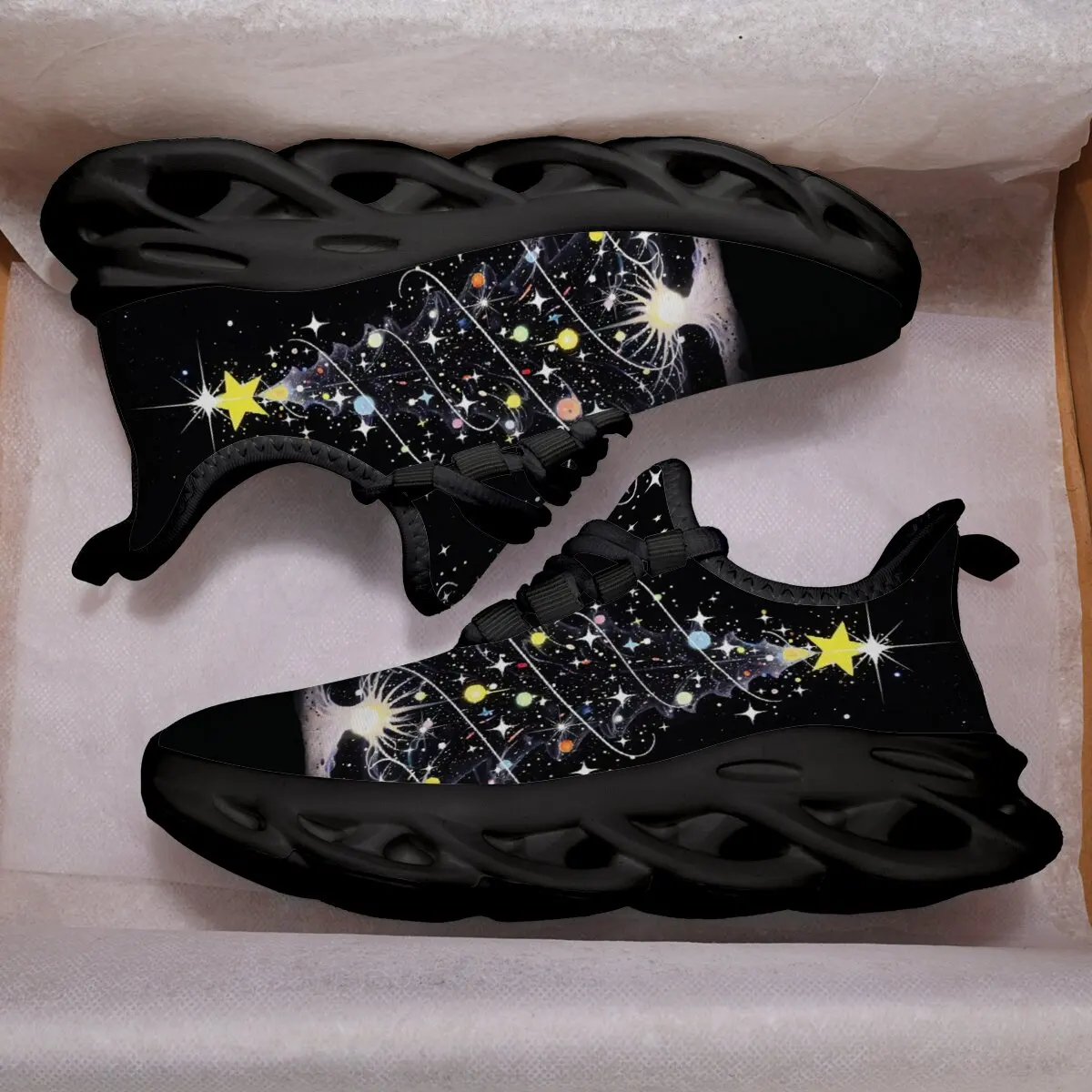 

Kids Casual Sports Shoes Space Galaxy Stars Planets Print Sneakers 2026 Girls Boys Sports Shoes Soft Sole Men Running Shoes