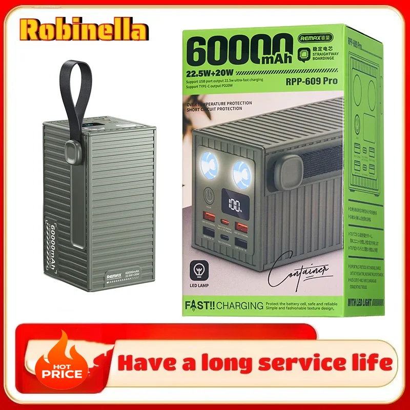 

Портативное зарядное устройство (Power Bank) 100W 27W 80000mAh 60000mAh с быстрой зарядкой для ноутбуков, iPhone 15 Pro, 14, 13, X, iPad. Мобильная зарядная станция для использования на улице.