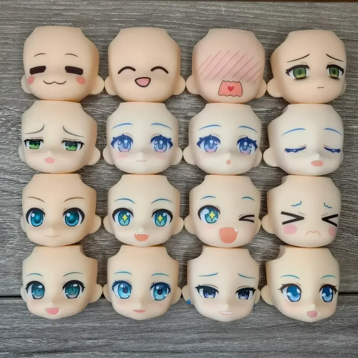 GSC Clay Man OB11 doll universal replacement face expression doll accessories