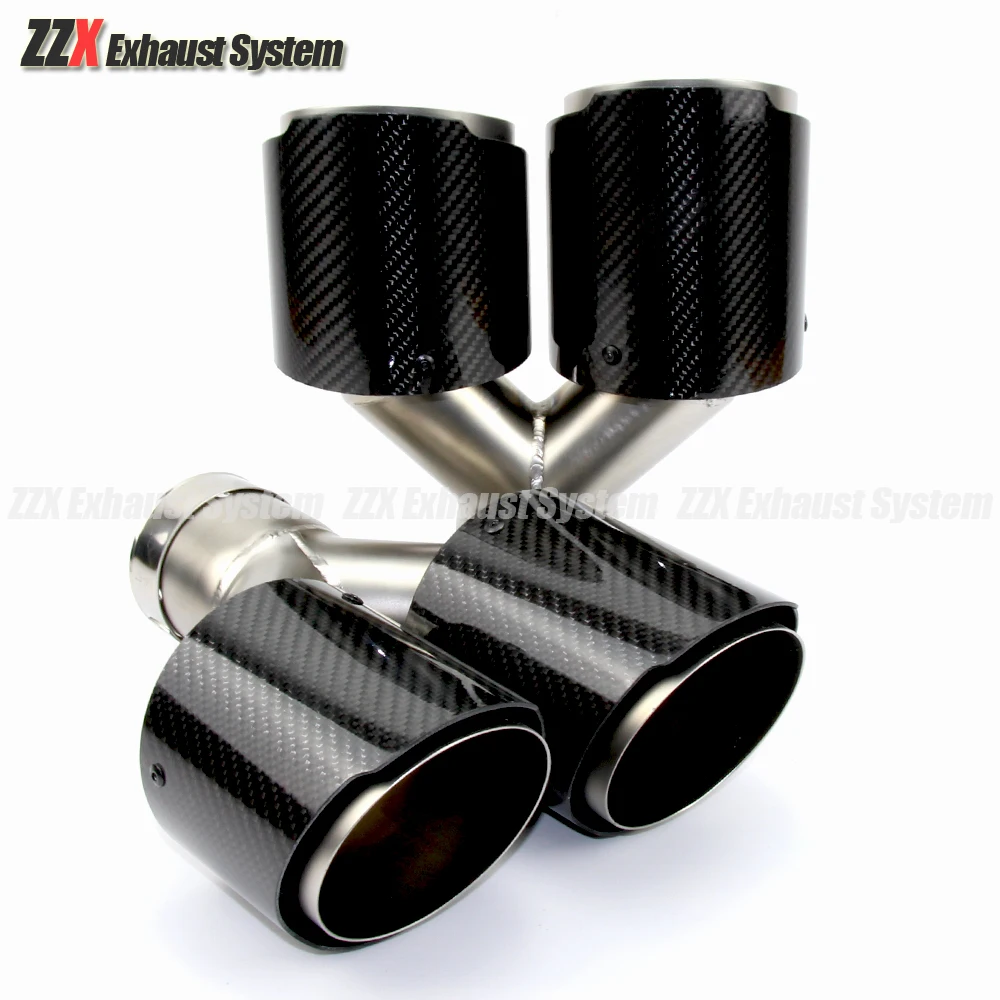 

Car muffler modified sports carbon fiber 304 stainless steel tailthroat