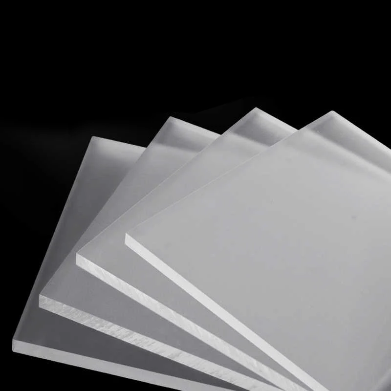 Thick 2-20mm Single Sided Frosted Acrylic Board Matte Translucent Organic Glass Plastic Sheet for Partition Diffusion Board