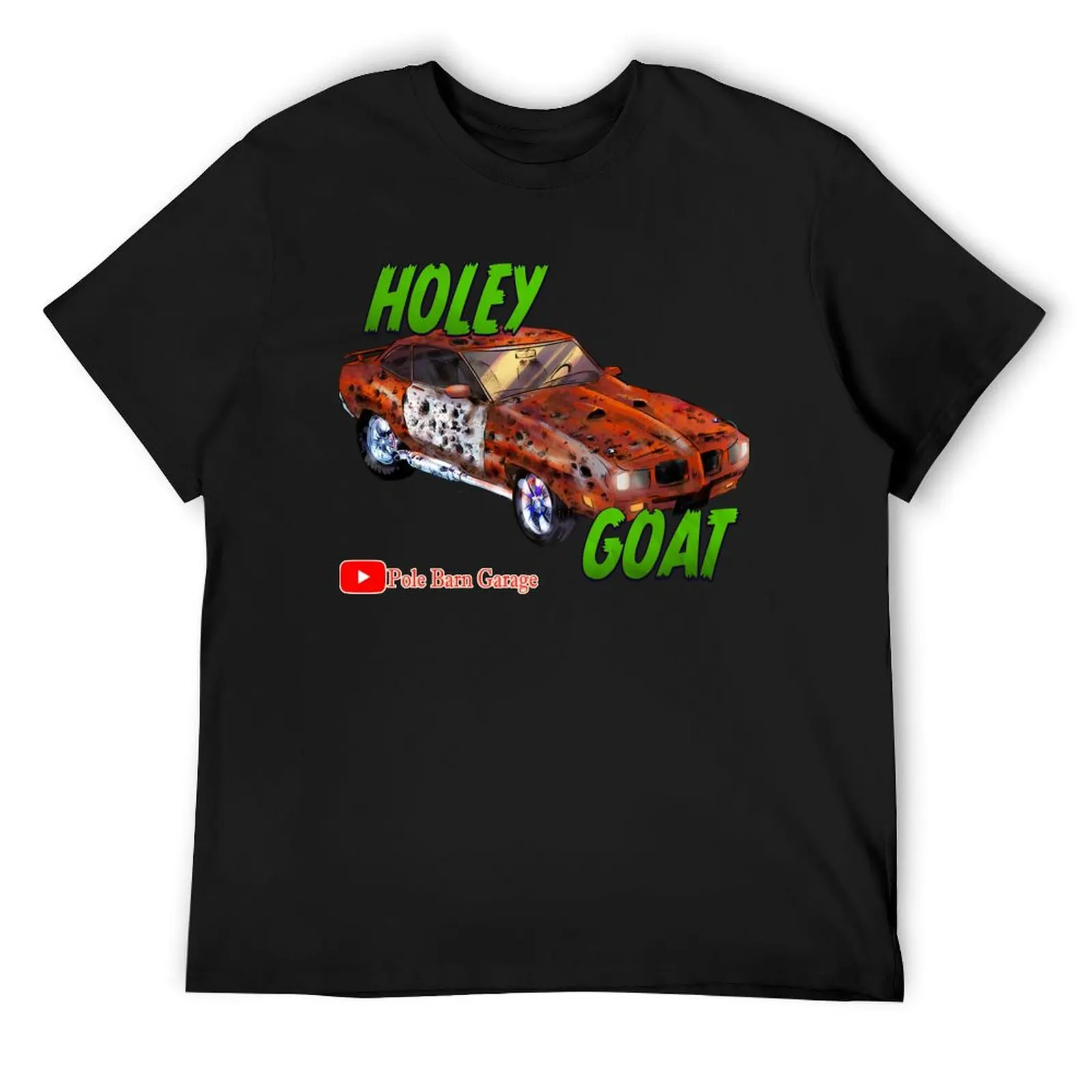 

The Holey Goat T-Shirt oversized graphic t shirt vintage mens t shirts pack