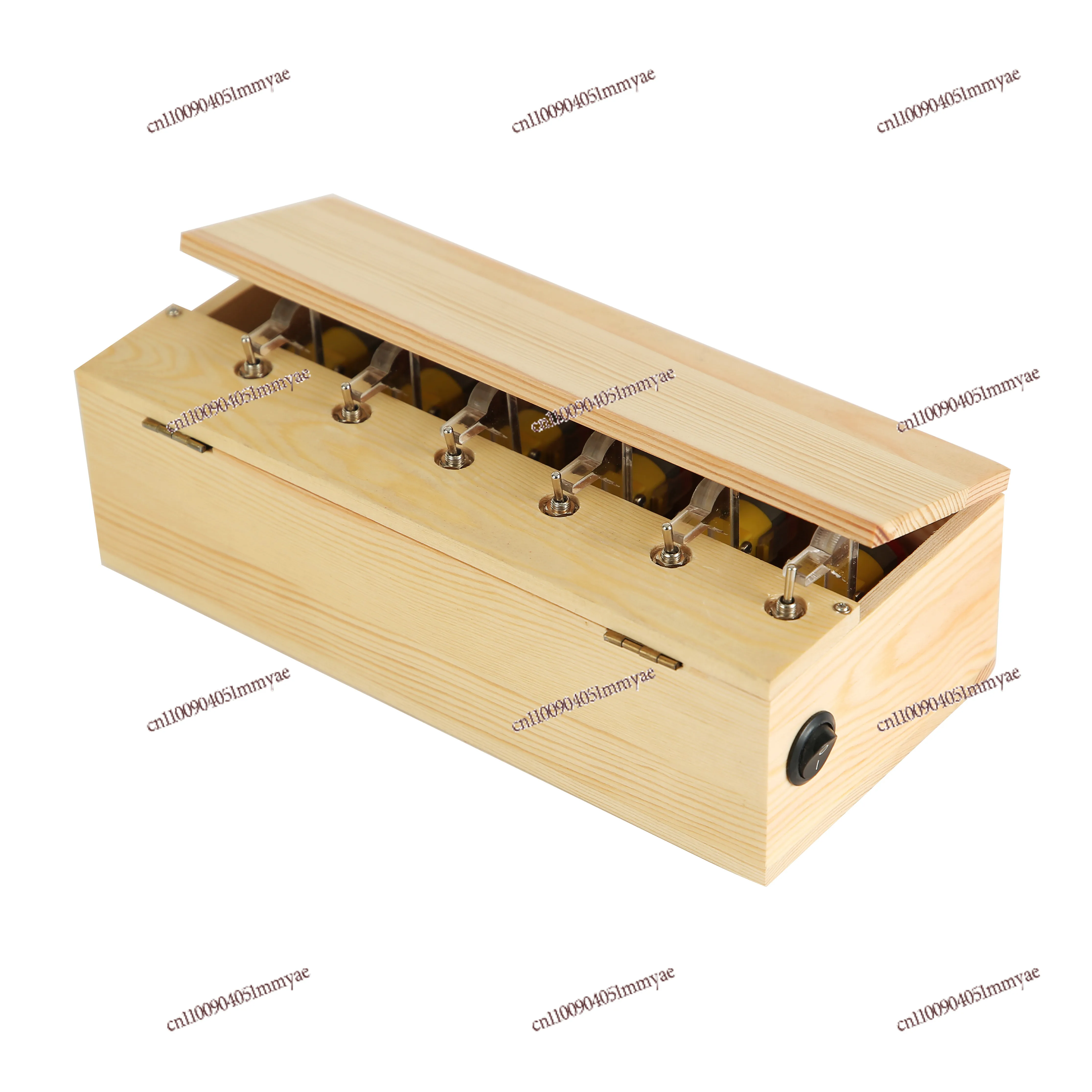 New Boring Box Useless Box Creative Handmade Music Box Natural Unprocessed Creative Birthday Gifts For Bad Friends
