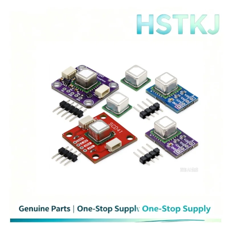 SCD40 SCD41 gas sensor module detects CO2, carbon dioxide, temperature and humidity through two in one I2C communication