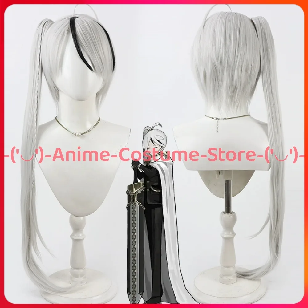 

Library of Ruina Yan Vismok Cosplay Wig Anime Game Character Halloween Carnival Party Costume Wigs Heat Resistant Synthetic Hair