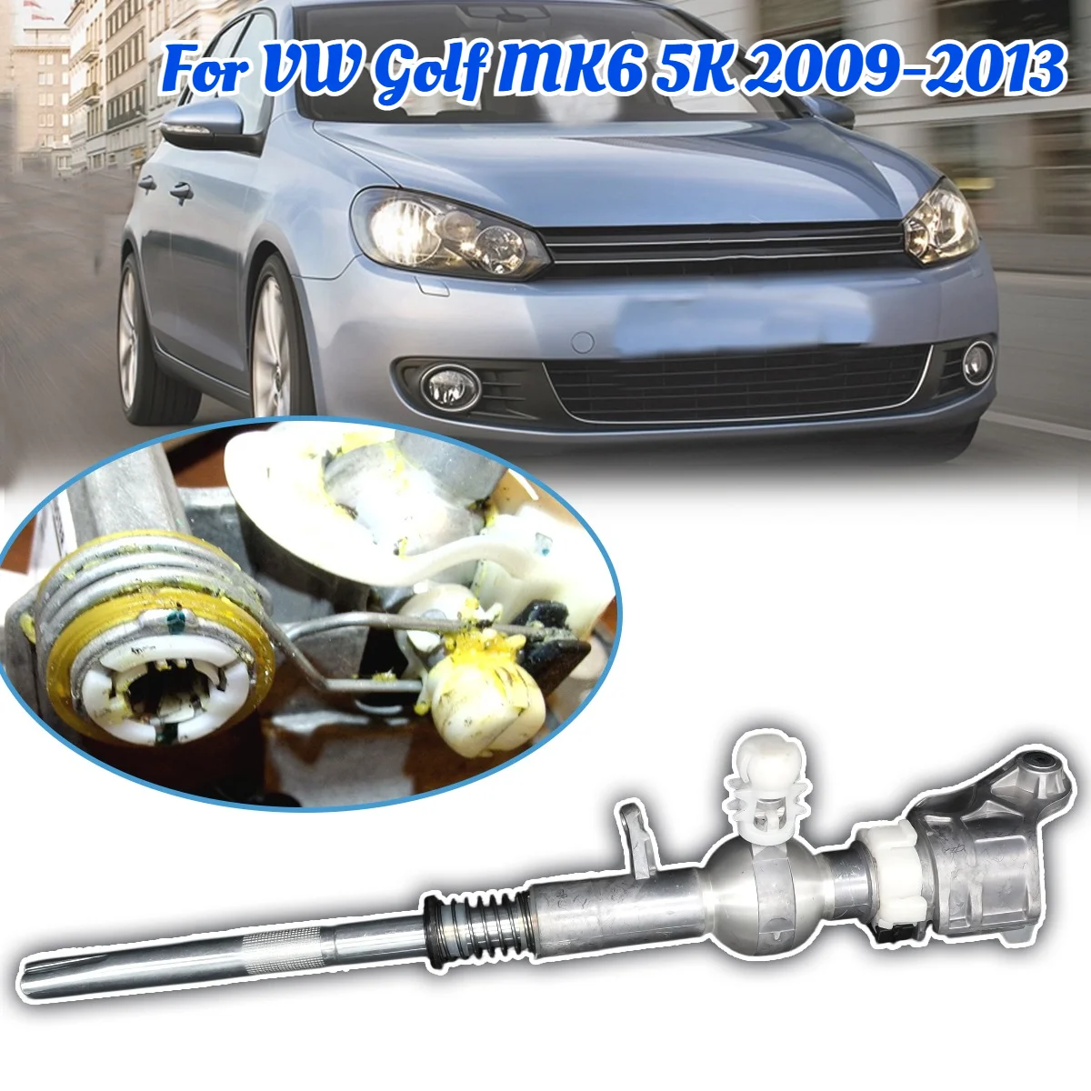 Manual Gear Shift Lever Gearshift Lever Gear Stick Shifter 1K0711112B With Gear Stick Spring Auto For VW Golf MK6 5K 2009-2013