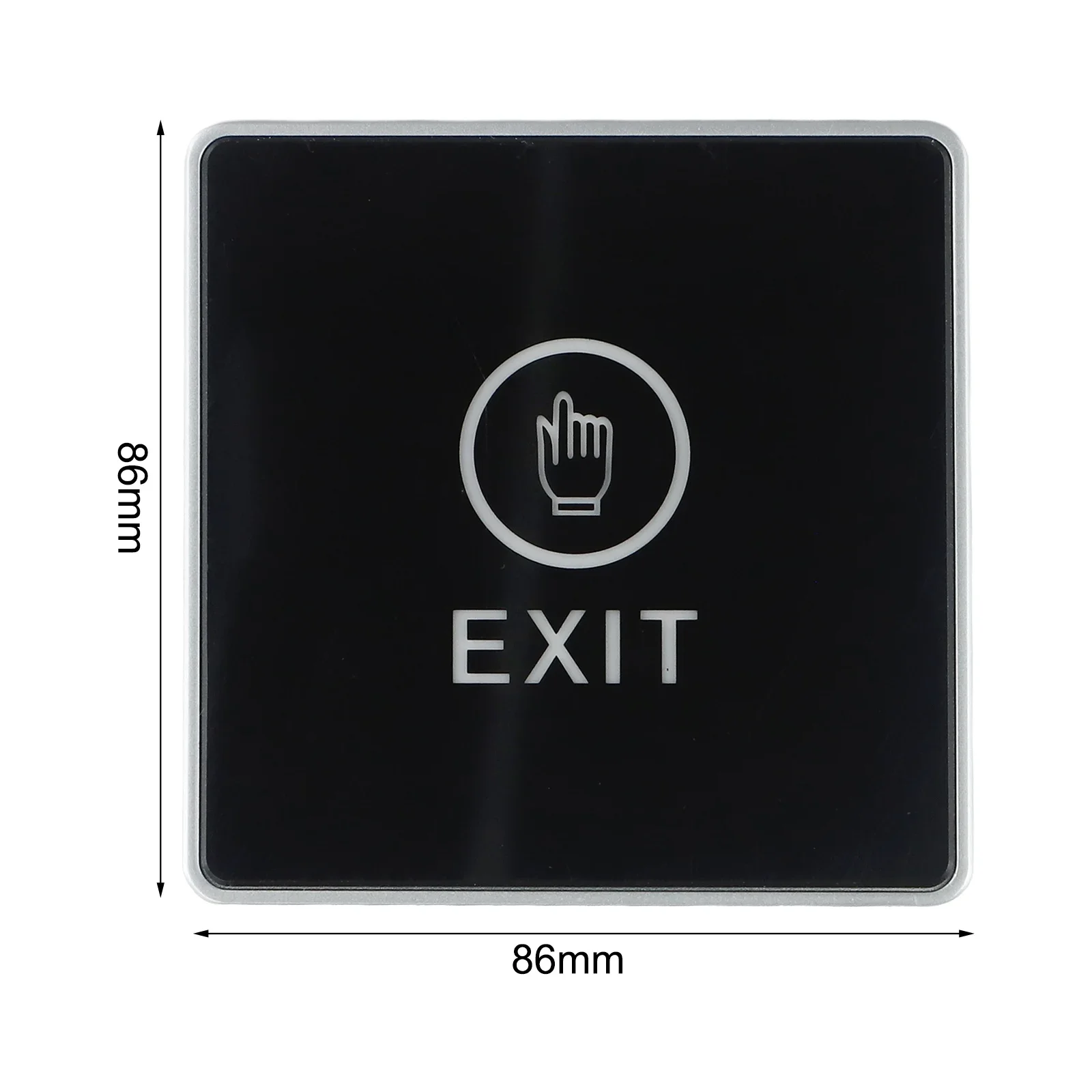 1pc Touch The Access Control Switch Panel Automatically Sensing Without Pressing Two-color LED Indicator Switch