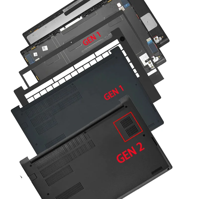 

For Thinkpad E14 R14 Gen1 Gen2 2019 2020 LCD Back Cover Front Bezel Palmrest Bottom Case Notebook Housing Cover