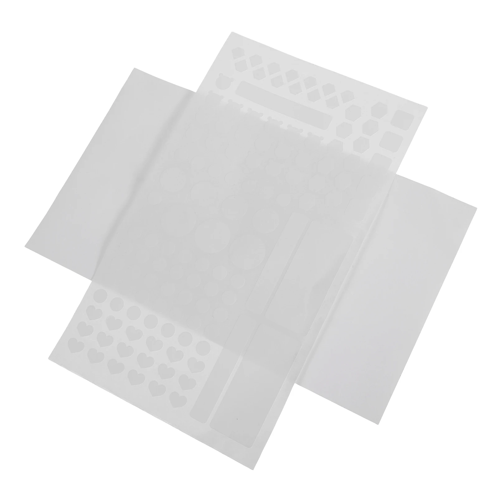 

2 Sheets LED Light Stickers Blackout for Electronics Screens Cover Paper Blocking Strips Dimming Sheets