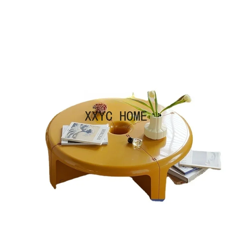 Nordic round Designer Creative Small Apartment Coffee Detachable Splicing Combination Side Table