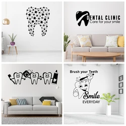 Protect your teeth Wall Sticker Pvc Wall Art Stickers Modern Fashion Wallsticker For Kids Rooms Home Decor Art Decor Wallpaper