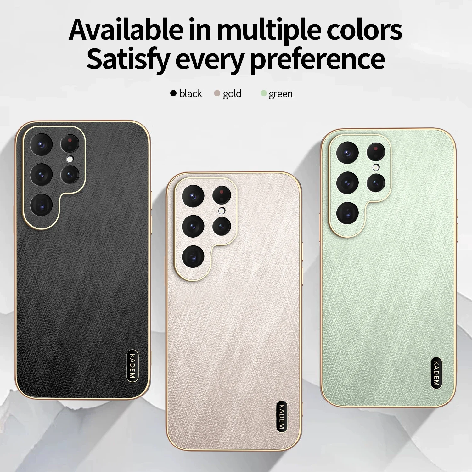 Holder Cover Cases For Samsung Galaxy S23 S20 Plus S26 S24 S21 FE S25 Edge S22 Ultra Lens Protection Soft Silicone Phone Case