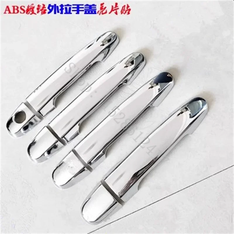 ABS Chrome Door handle Protective covering Cover Trim For 2007 2008 2009 2010 -2013 Toyota Yaris car Accessories