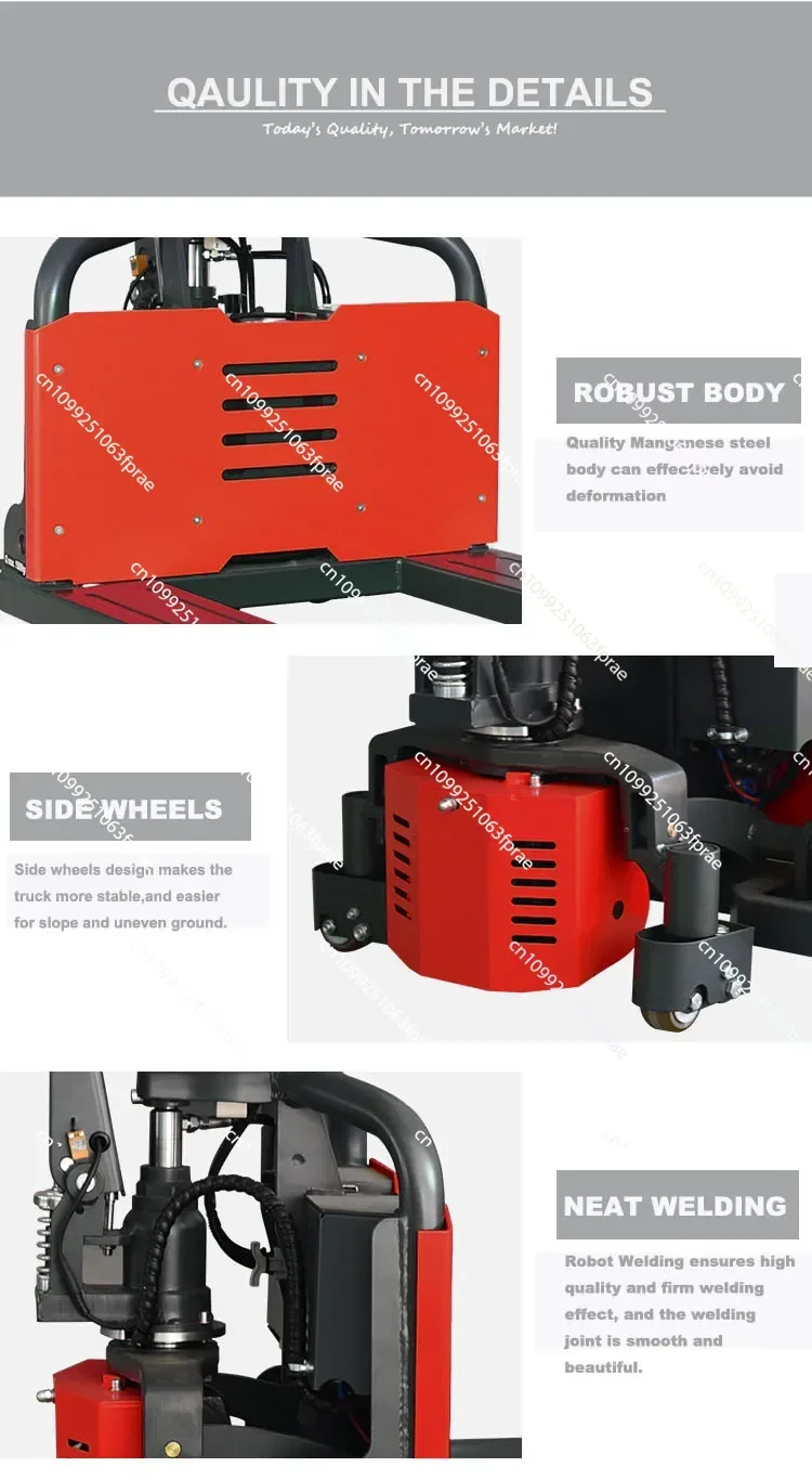 CBD15 Lithium battery electric warehouse pallet jack full electric pallet truck