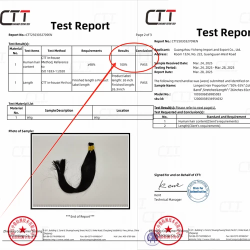 Imagen 2 del producto Cabello Humano liso a granel, Extensiones trenzadas, 100% Natural, sin procesar