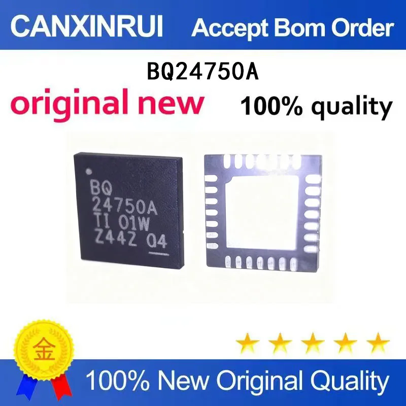 (5-100 Pieces) Brand new stock BQ24750ARHDR BQ24750A QFN