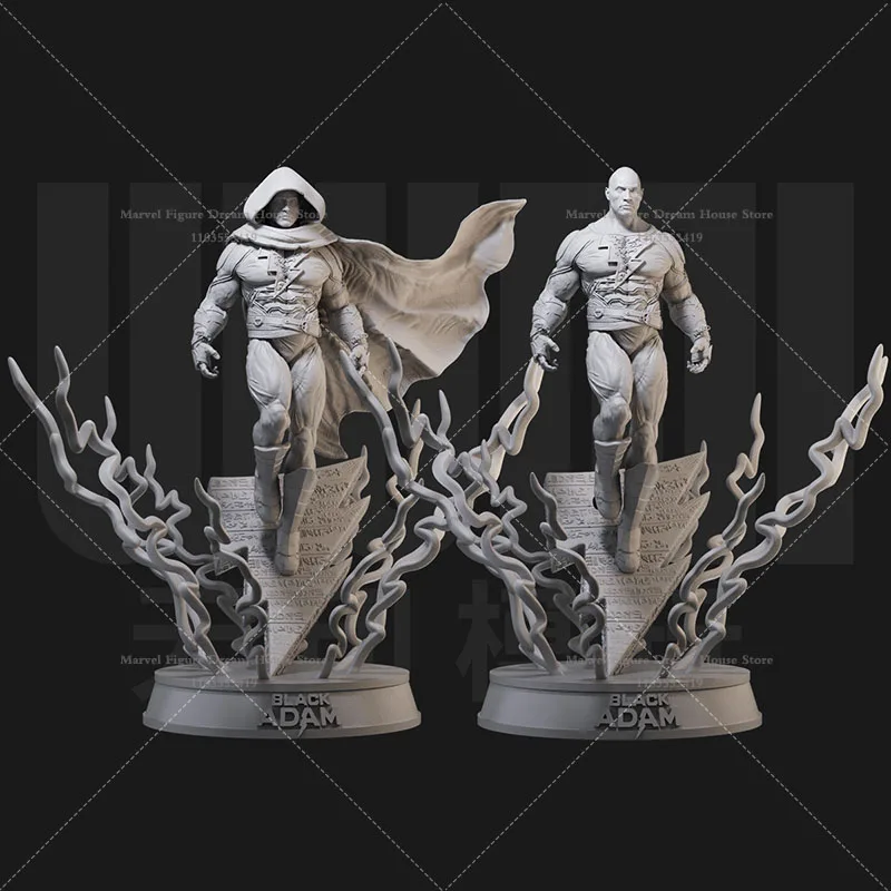 

1/24 1/18 Scale Villain Teth-Adam Magic Family Superhero DIY Self-assembled GK 3D Resin Un-panited White Male Doll Model 3193