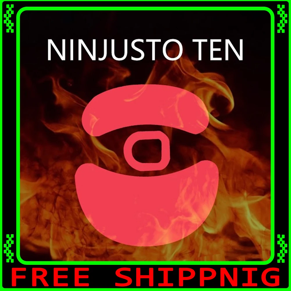 

Ultraglide Ninjutso TEN AIR Mouse Feet Speed Unsmooth Mouse Skates for Gaming Mouse Pc Mice Accessories Vorlant Gamer Man Gifts