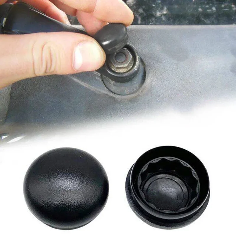 

2pcs Car Front Windshield Wiper Arm Nut Cover Bolt Cover Volkswagen Passat B5 B6 B7 Golf MK4 MK5 MK6 MK7 Polo Jetta Touguang NEW
