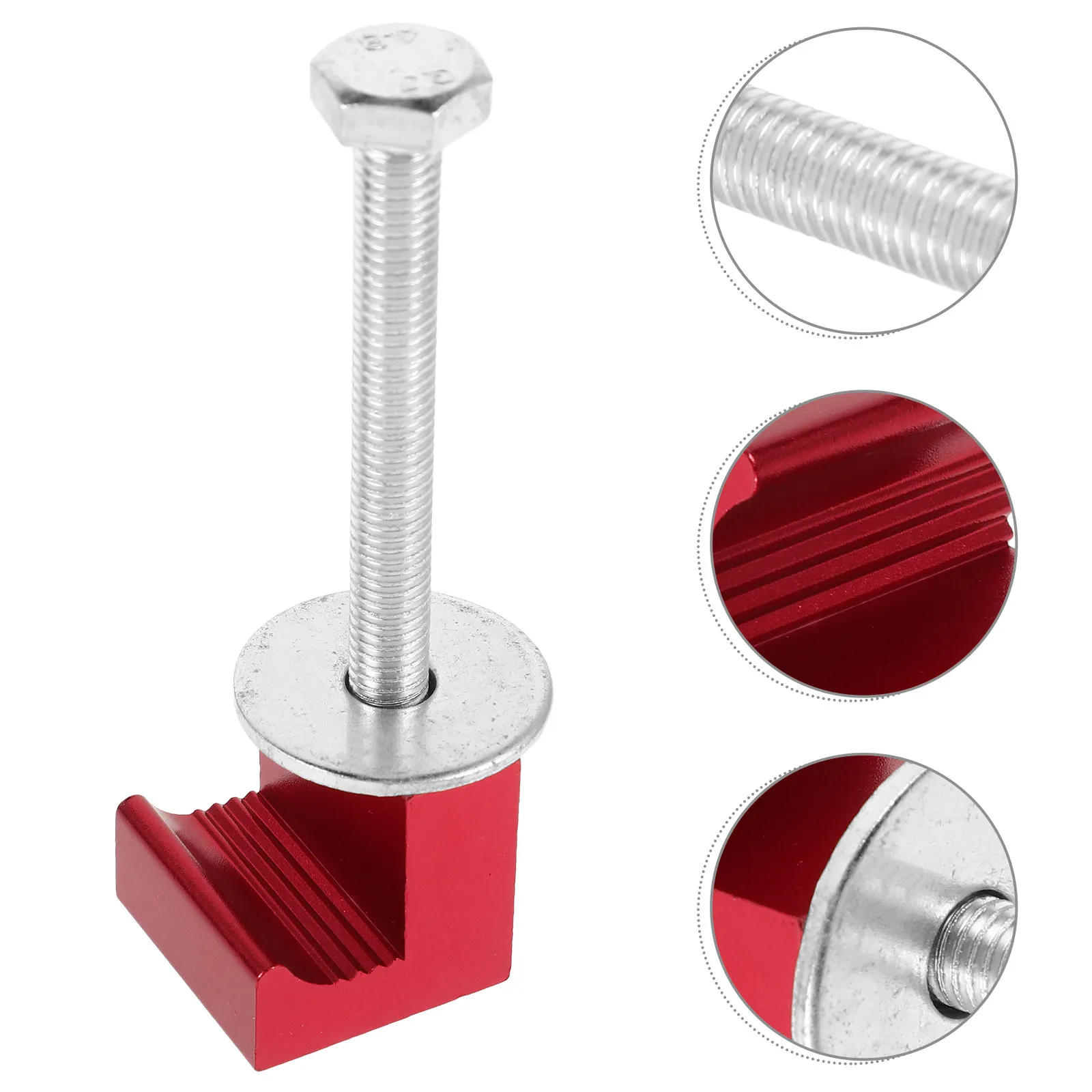 

Комплект из 4 универсальных крепежных кронштейнов для инструментального ящика, зажимы для крепления грузов, не требуют инструментов, надежные фиксаторы для грузовых ящиков, фурнитура для грузовиков