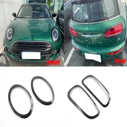 For Mini Cooper Clubman F54 2022  ABS Headlight Taillight Frame front Rear Lamp Ring  Decorative Cover Stickers Accessories