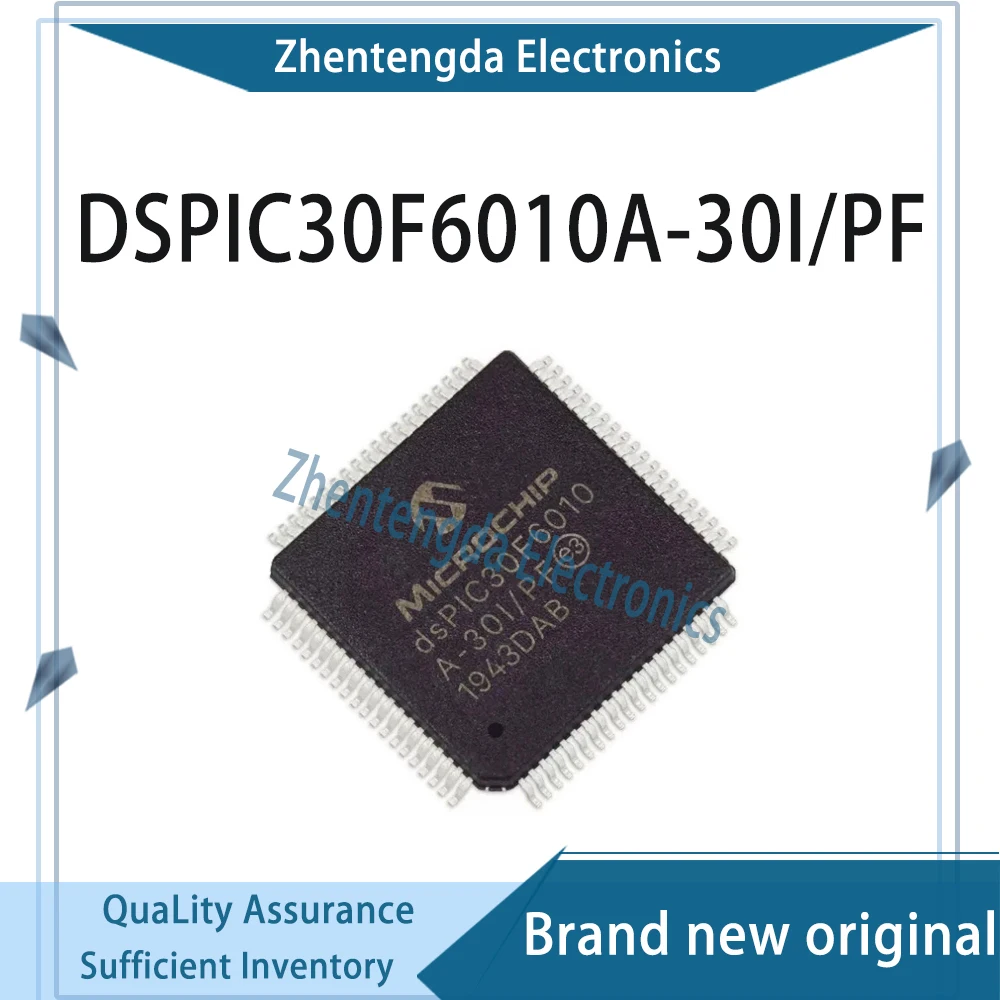 

DSPIC30F6010A-30I/PF DSPIC30F6010A DSPIC30F6010 IC MCU Chipset TQFP-80