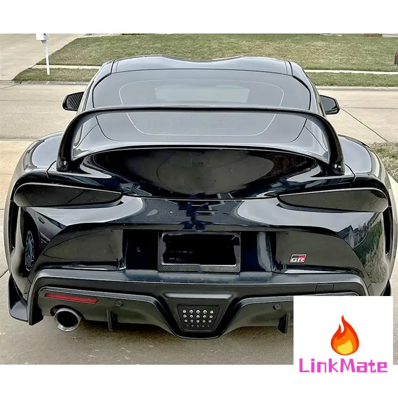 

Car Taillight Cover For Toyota Supra GR A90 A91 2019-2024 Smoked Taillight Cover