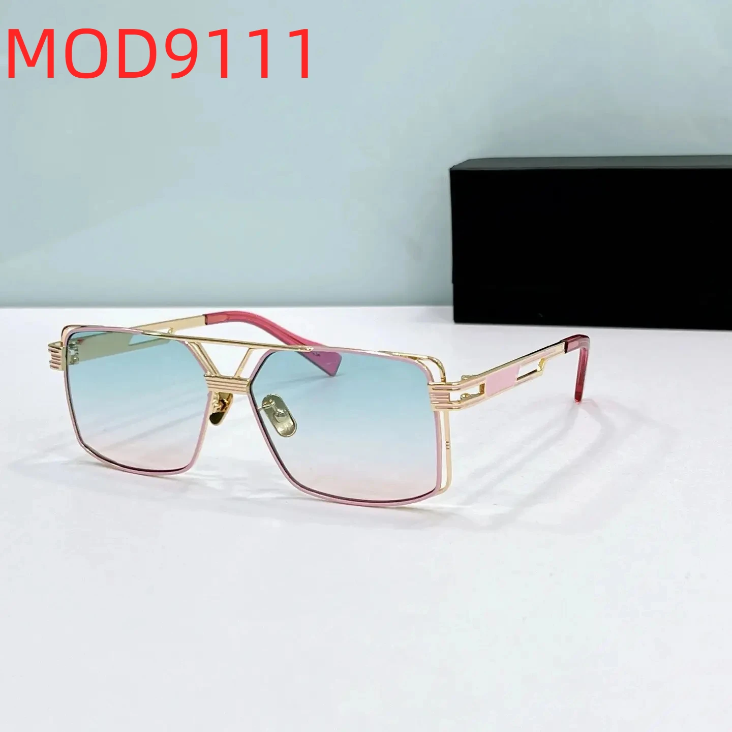 

Оригинальные CCAZAL MOD9111 модные классические мужские солнцезащитные очки премиум-класса большого размера, роскошные повседневные винтажные женские очки с градиентом для пар