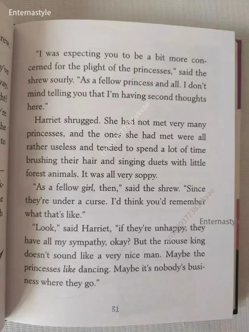 6 Books/Set Hardcover Hamster Princess Series Hamster Princess Children Humor English Storybook Livre Libros En EspañolBooks