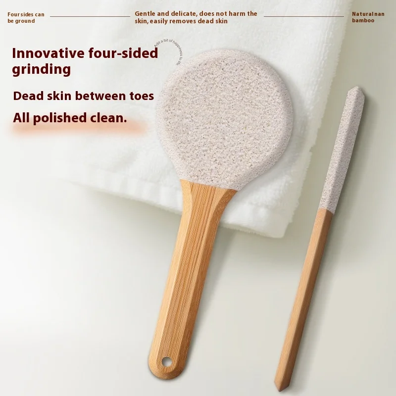 Pés de lavagem de pés de quatro lados para remover pele morta, calos de pedra de moagem de pés, pés de descascar calcanhar